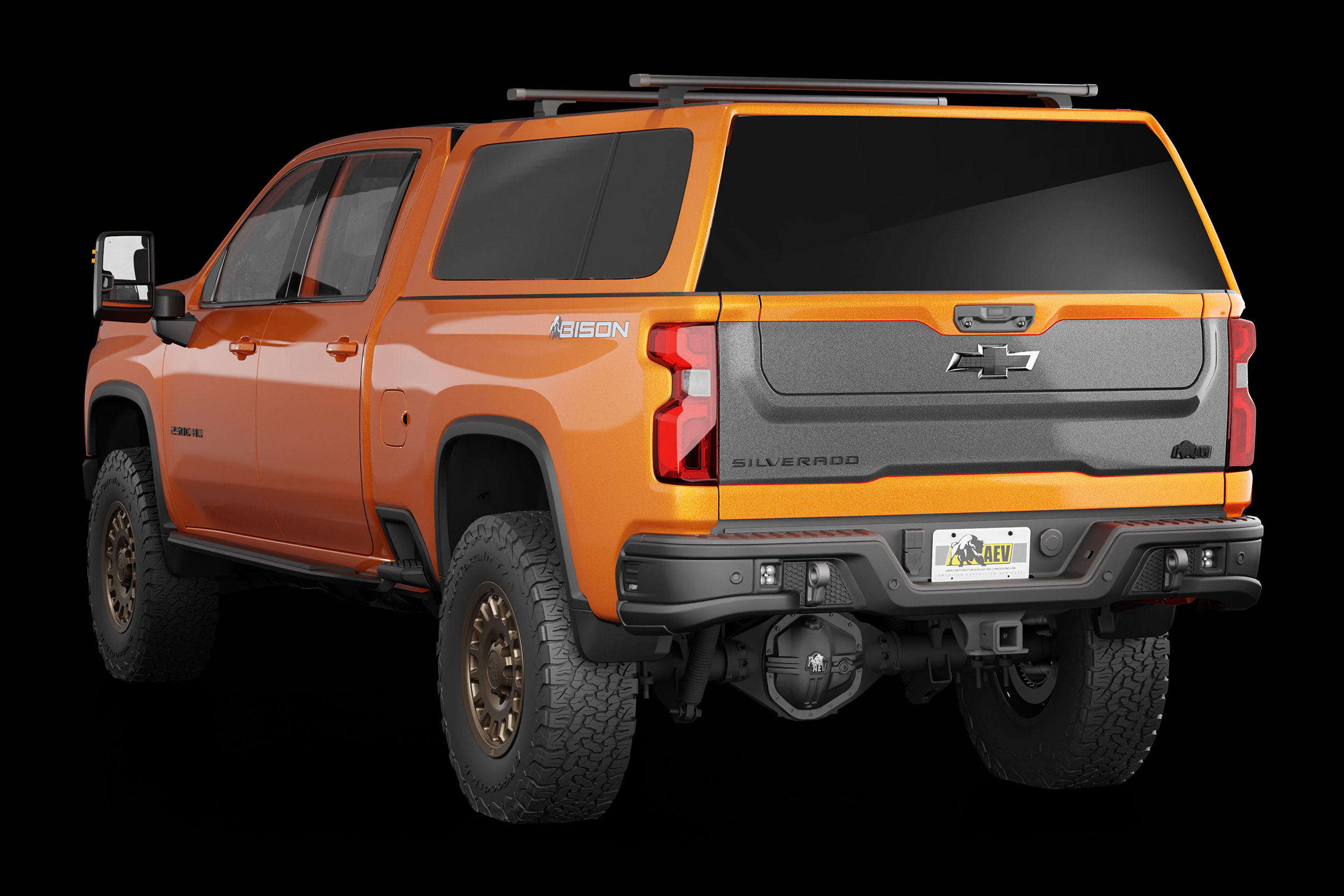 Rare Tangier Orange AEV Chevrolet Silverado HD ZR2 Bison: Specs, Price, and 37-Inch Tire Upgrade