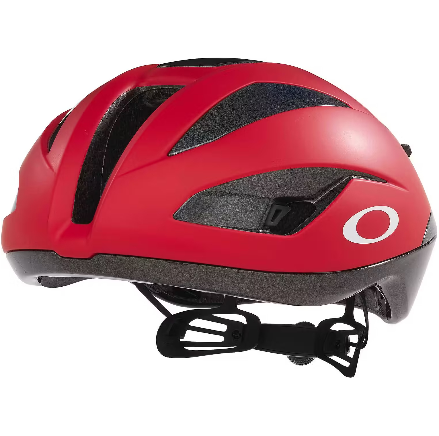 Close-up of the Oakley Velo Mach aero road bike helmet