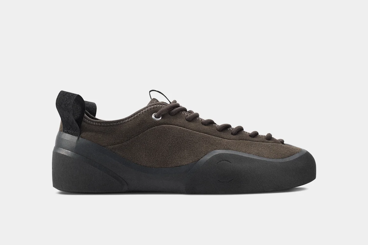 Profile view of the Village PM 1PM technical skate shoe.