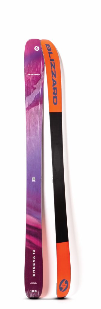 Blizzard Sheeva 10 women's specific skis.