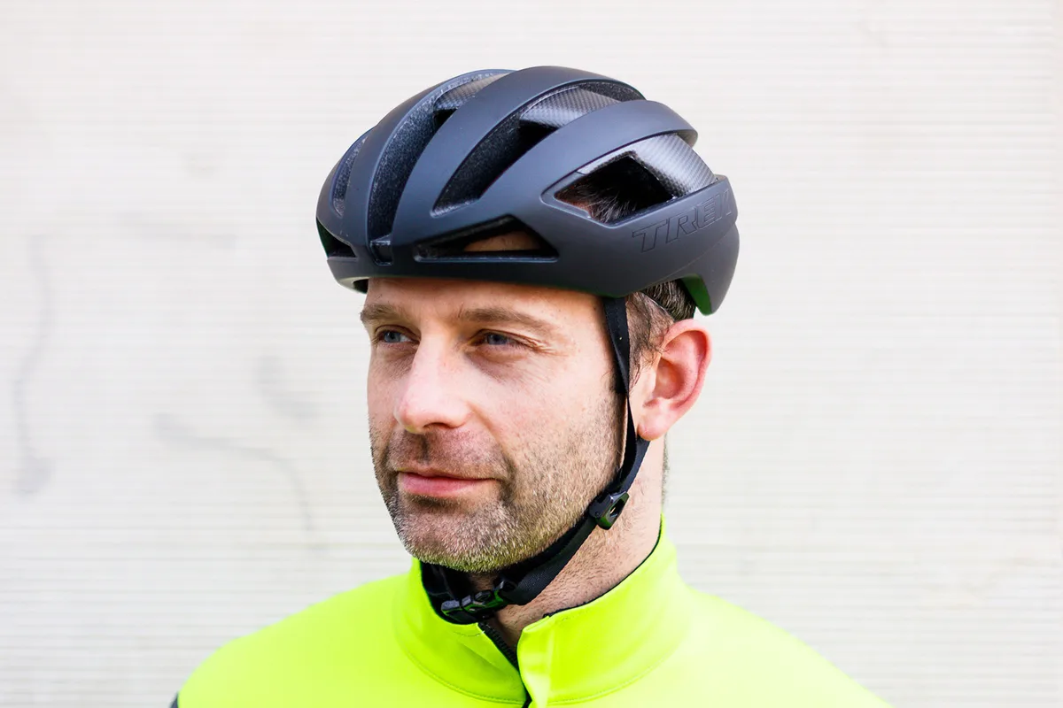 Trek Velocis MIPS road cycling helmet in a sleek professional finish